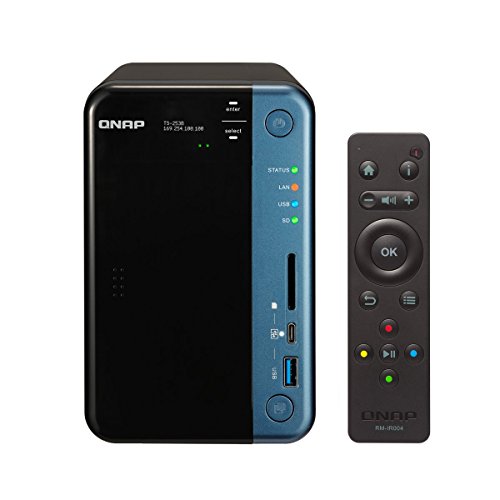 QNAP TS-253B-8G-US 2-Bay iSCSI NAS — main product image