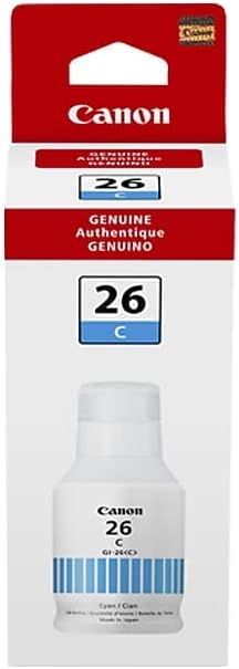 Canon GI-26 C AMR Cyan Ink Tank Refill — main product image