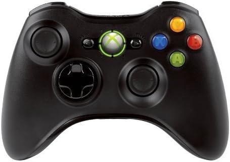 Microsoft NSF00023-cr Xbox 360 Wireless Controller, Black