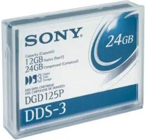Sony DGD125P DDS-3 Data Cartridge 12/24 GB