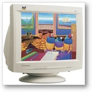 ViewSonic E70-11 17" CRT Monitor VGA - Beige