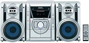 Panasonic SC-AK230S Nitrix Series 5-CD Mini Audio System — main product image