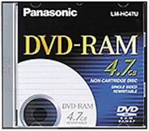 Panasonic LM-HC47LU DVD-RAM x 1-4.7 GB Storage