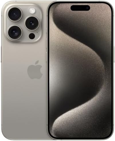 Apple MU683LL/A iPhone 15 Pro Max 256GB Unlocked Renewed
