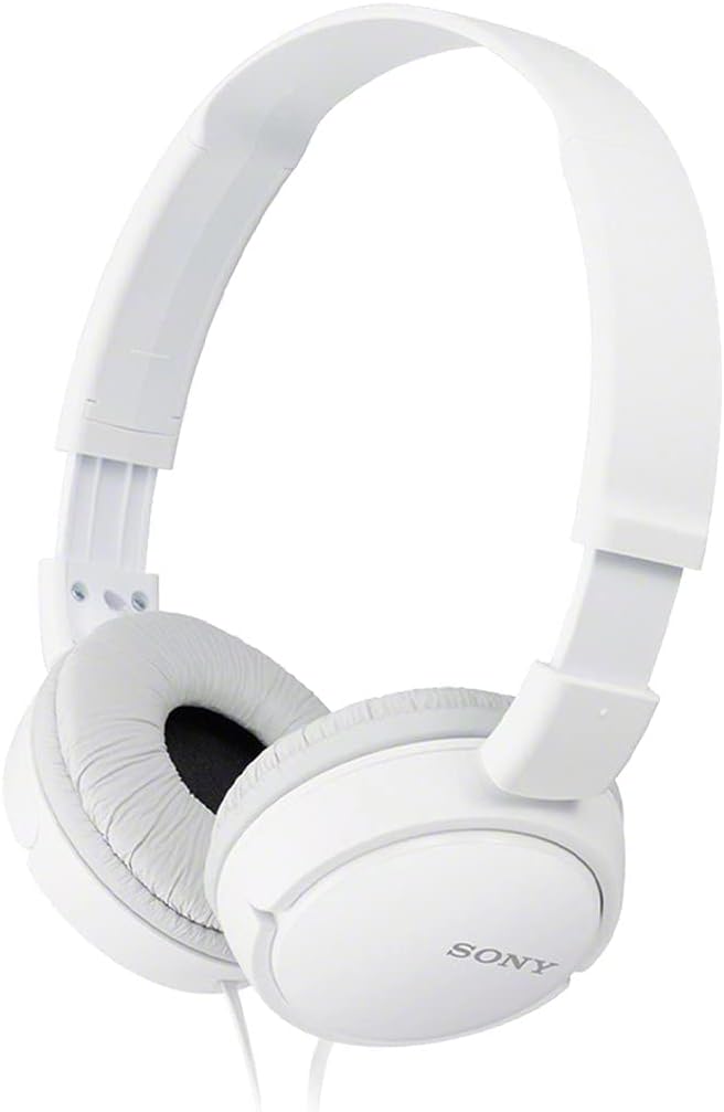 Sony MDR-ZX110/WC White Overhead Stereo Headphones — main product image