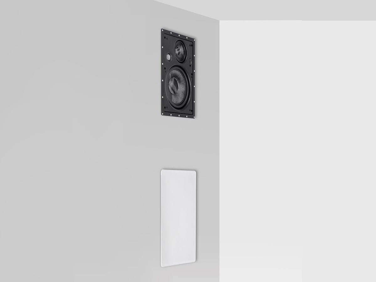 Monoprice 134200 8-Inch Carbon Fiber In-Wall Speakers