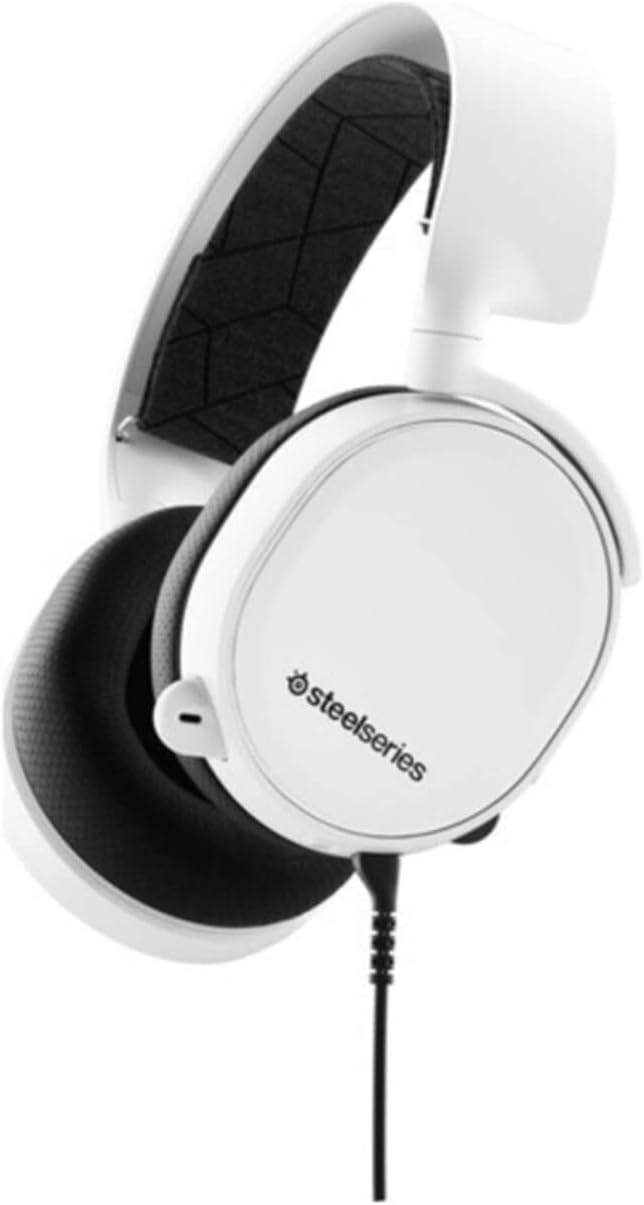 SteelSeries 61506 Arctis 3 White Gaming Headset — main product image
