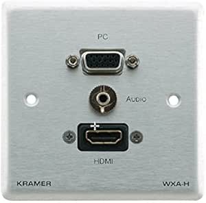 Kramer WXA-H HD, Audio & HDMI Wall Plate — main product image