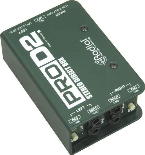 Radial Engineering R8001102 ProD2 Passive DI Bundle