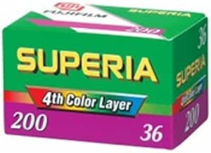 Fujifilm Superia HQ ISO 200 35mm Film 36 Exposures