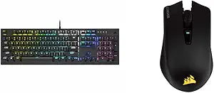 Corsair K60 RGB Pro Low Profile Gaming Keyboard & Harpoon Wireless Mouse — main product image
