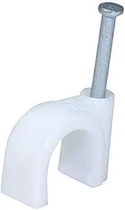 Monoprice 105834 Circle Cable Clips 10mm 100-Pack — main product image