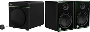 Mackie CR5-XBT & CR8S-XBT Bluetooth Studio Monitor Bundle