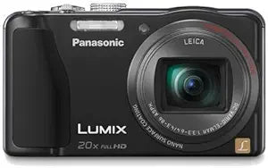 Panasonic DMC-ZS20K Lumix 20x Zoom Digital Camera - Black
