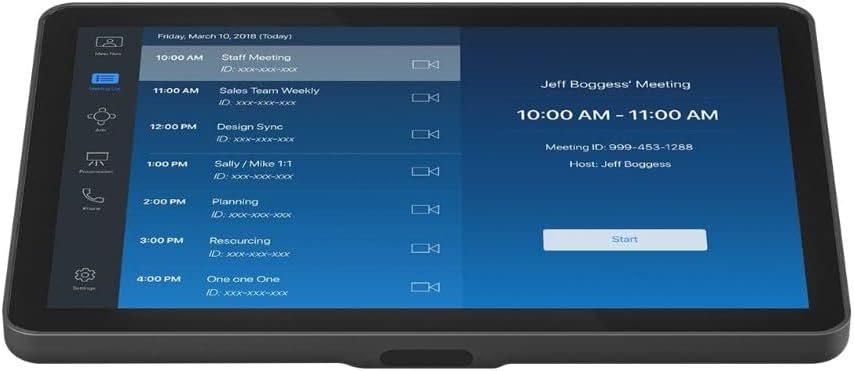 Logitech 991-000419 Rally Bar & Tap IP Video Conference Bundle