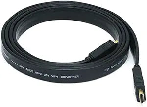 Monoprice 106129 6ft CL2 Flat High Speed HDMI Cable