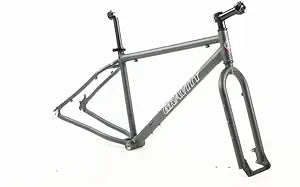 Gravity Bullseye Monster - Fat Bike Frame & Fork Kit — main product image