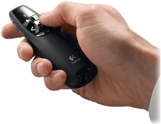 Logitech 910-001356 Wireless Presenter R400 - Presentation Remote with Laser