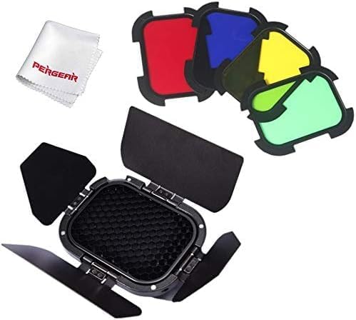 Godox BD-07 Barn Door Honeycomb Grid AD200 AD200Pro