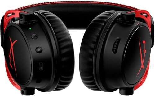 HyperX 4P5D4AA Cloud Alpha Wireless Gaming Headset Bundle Red
