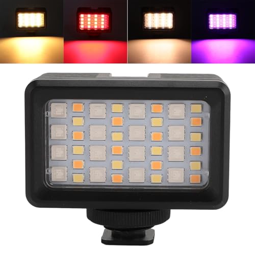 GOWENIC RGB Underwater Video Light with Adjustable Color Temperature — main product image