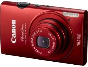 Canon 6042B001 PowerShot ELPH 110 HS 16.1 MP Camera - Red