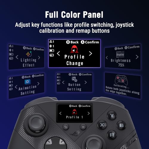 ASUS ROG Raikiri II Pro Wireless PC Controller — main product image