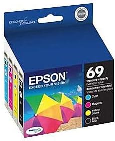 Epson T069120-BCS 69 DURABrite Ultra Ink Black & Color Combo Pack
