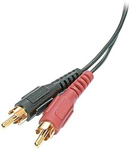 Magnavox M62112G 12ft Stereo RCA Cables - Gold Connectors