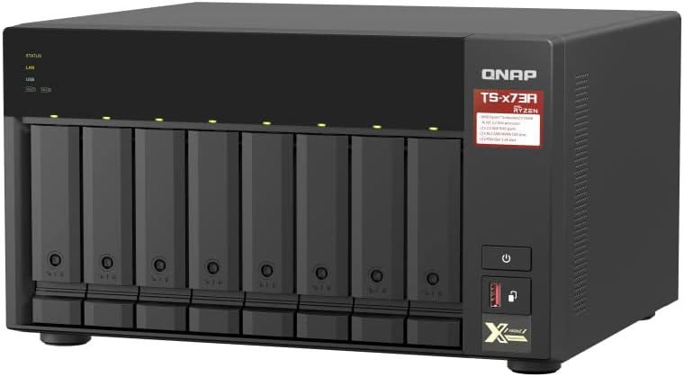QNAP TS-873A-8G 8-Bay 2.5GbE High-Performance NAS