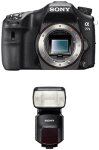 Sony A77II Digital SLR Camera Body Flash Bundle — main product image