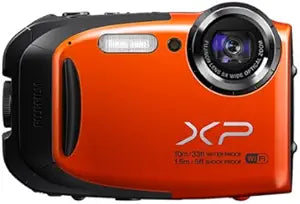 Fujifilm 16409569 FINEPIX XP70 Orange Waterproof Camera — main product image