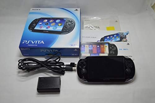 Sony PCH-1000 ZA01 PlayStation Vita Wi-Fi Model Black (Japan Import)
