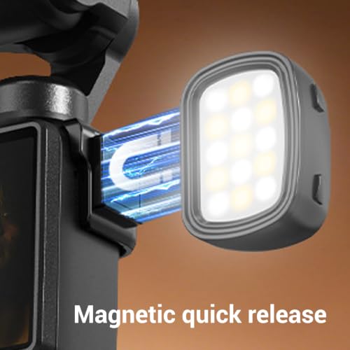 Yunseity Magnetic LED Fill Light for DJI Osmo Pocket 4 — main product image
