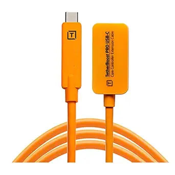 Tether Tools TBPRO3-ORG USB-C Extension Cable Orange