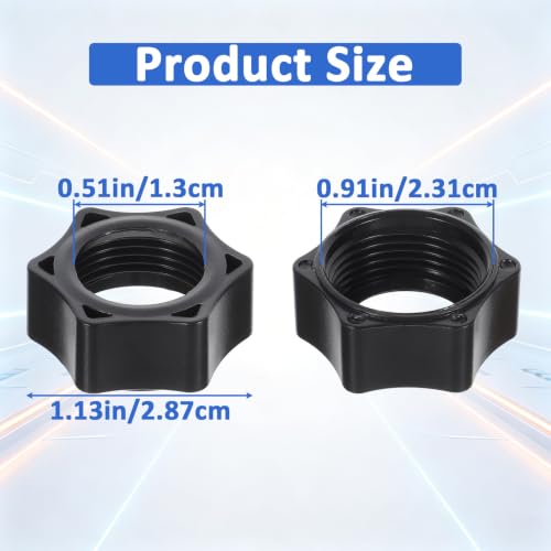 ZAHESIDS Car Phone Mount Tightening Nuts for 17mm Ball Adapters — main product image