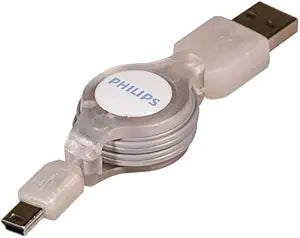 Philips G2G125 USB MP3 Gear Retractable Cable