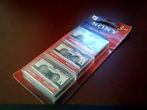 Sony Sony Electronics, Inc. Sony Microcassette 3-Pack 60 Minute Tapes