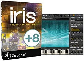 iZotope Iris+8 Digital Download Sound Libraries Bundle — main product image
