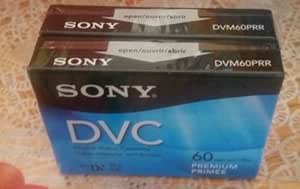 Sony 4331903510 Premium MiniDV Cassette Tapes 3-Pack