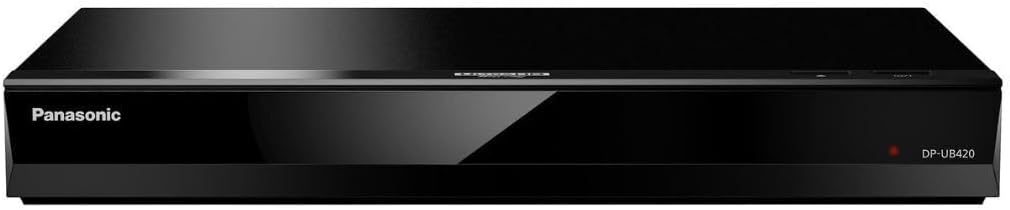 Panasonic DP-UB420-K 4K Blu-ray Player (Renewed)