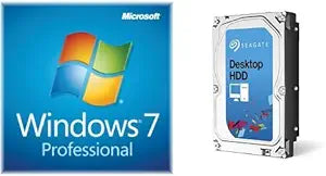 Microsoft Windows 7 Pro SP1 with Seagate 3TB HDD