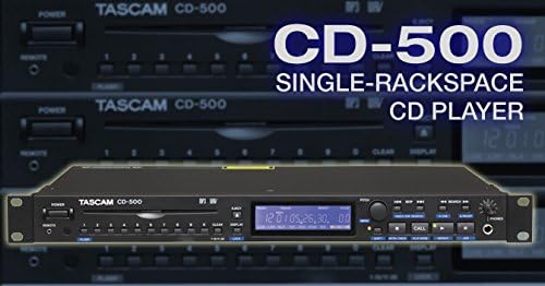 Tascam CD-500 Rackmount Professional CD Player
