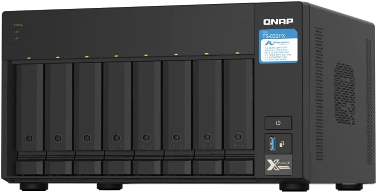 QNAP TS-832PX-4G 8-Bay 10GbE NAS