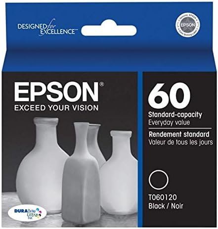 Epson T060120-S Black DURABrite Ultra Standard Ink Cartridge