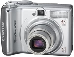 Canon 1774B001 PowerShot A560 7.1MP Digital Camera 4x Zoom