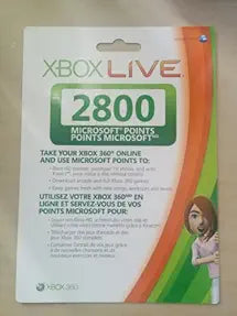 Microsoft 56P-00271 Xbox 360 Live Points - Digital Gaming — main product image