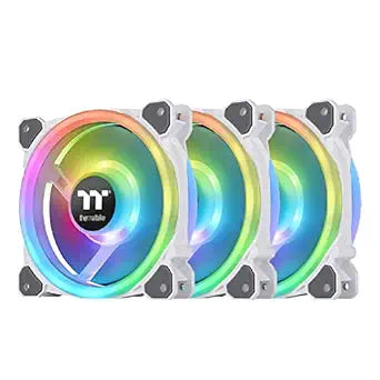 Thermaltake Riing Trio 12 RGB Fan - 3 Pack White Edition
