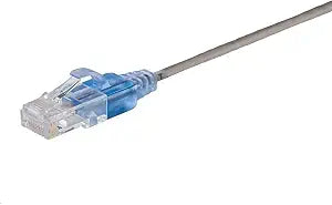 Monoprice 133217 SlimRun Cat6A 30ft Ethernet Cable 5-Pack — main product image