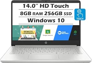 HP Laptop 14 inch HD Touchscreen i3 Bundle — main product image